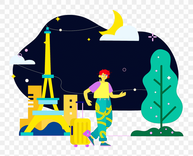 Paris Travel, PNG, 2500x2033px, Paris, Cartoon, Character, Meter, Recreation Download Free