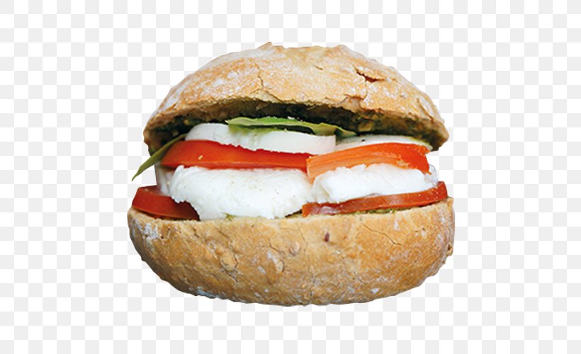 Slider Pan Bagnat Veggie Burger Buffalo Burger Hamburger, PNG, 500x500px, Slider, Appetizer, Baked Goods, Breakfast Sandwich, Buffalo Burger Download Free