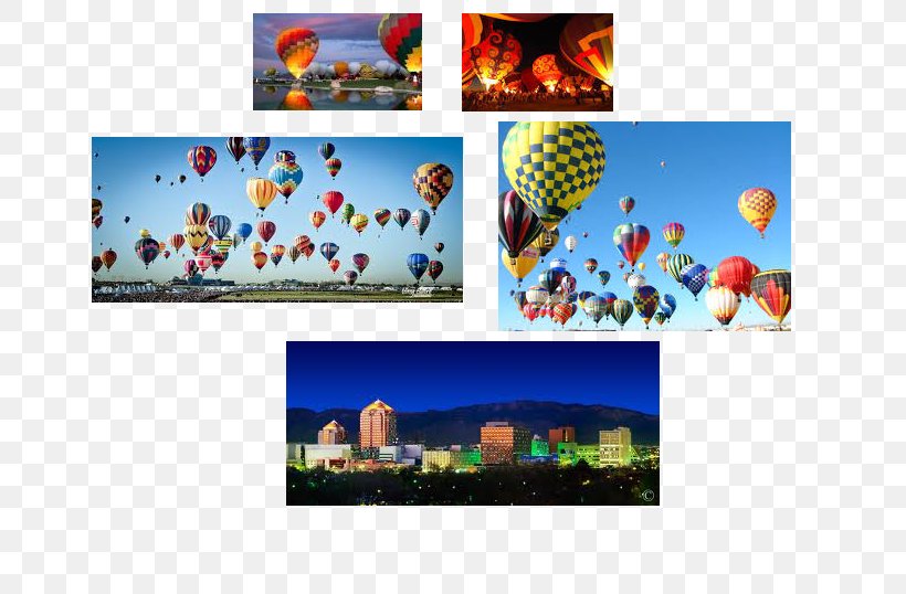 Albuquerque International Balloon Fiesta Hot Air Balloon Balloon Fiesta Parkway Northeast Collage, PNG, 740x538px, 6 October, Hot Air Balloon, Art, Atmosphere Of Earth, Balloon Download Free