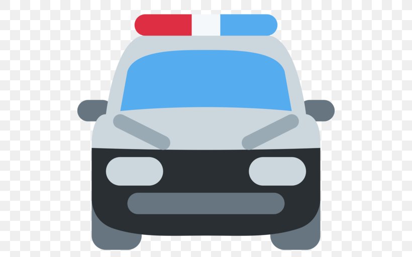 Police Officer Emoji Police Car, PNG, 512x512px, Police Officer, Blue, Car, Driving, Electric Blue Download Free