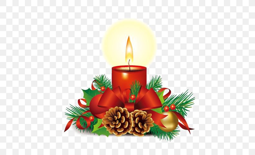 Santa Claus Christmas Picture Frame Candle, PNG, 500x500px, Santa Claus, Candle, Christmas, Christmas And Holiday Season, Christmas Card Download Free