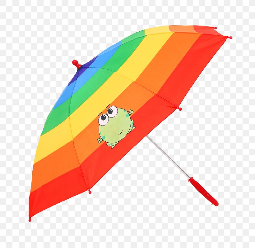 Umbrella Cartoon Rainbow, PNG, 800x800px, Umbrella, Cartoon, Child