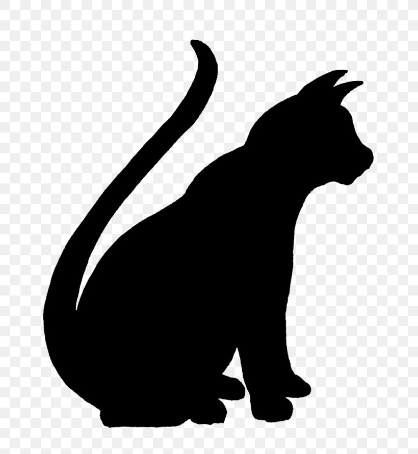 Cat Pet Sitting Kitten Silhouette Clip Art, PNG, 768x891px, Cat, Black, Black And White, Black Cat, Carnivoran Download Free