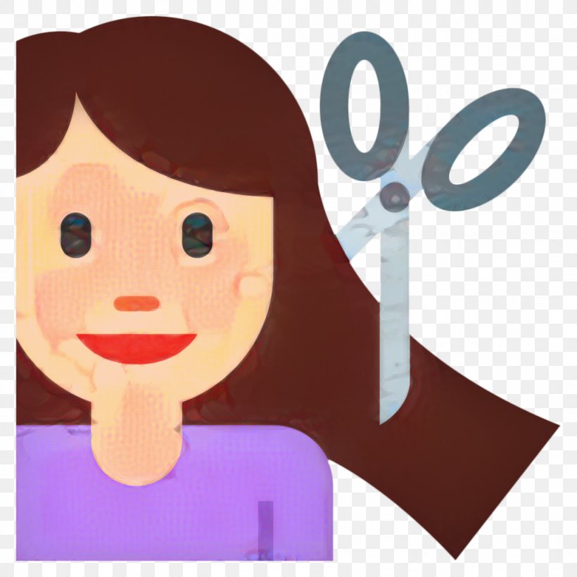 Emoji Hair, PNG, 1024x1024px, Hairstyle, Artificial Hair Integrations, Beauty Parlour, Brown Hair, Cartoon Download Free