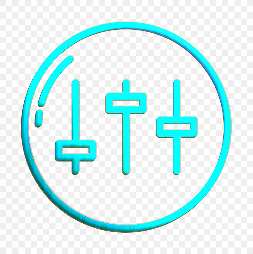 Equalizer Icon UI Icon Ui Icon, PNG, 1236x1238px, Equalizer Icon, Circle, Line, Symbol, Turquoise Download Free