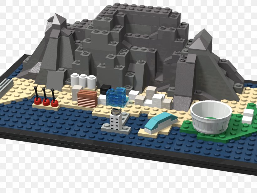 Lego Jurassic World Table Mountain Lego Ideas Lego Architecture, PNG, 1024x768px, Lego, Building, Landmark, Lego Architecture, Lego City Download Free