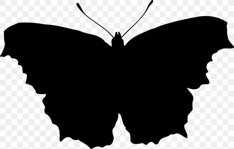 Butterfly Clip Art Insect Silhouette, PNG, 960x615px, Butterfly, Black, Blackandwhite, Brushfooted Butterflies, Brushfooted Butterfly Download Free
