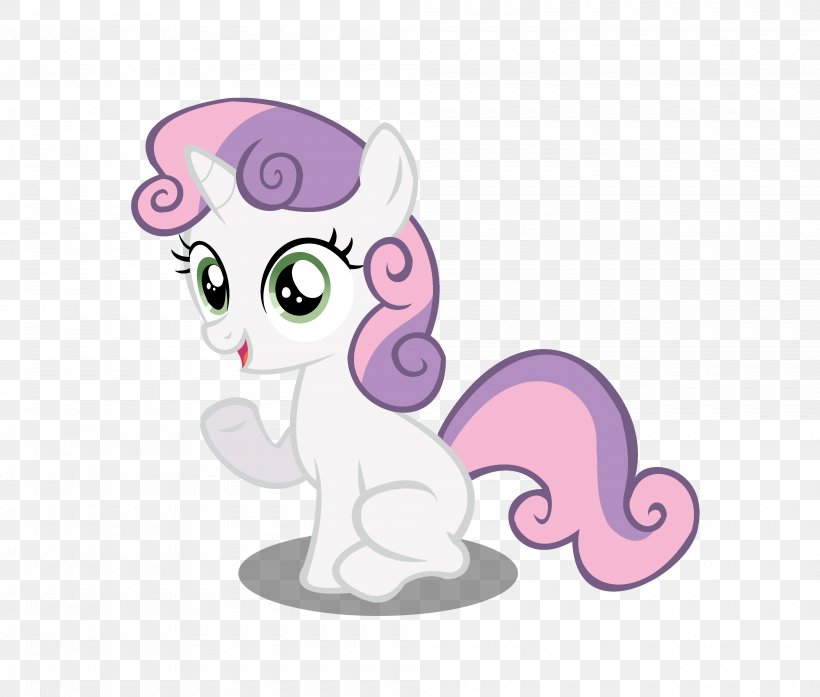 Cat Pony Sweetie Belle Rarity Horse, PNG, 4000x3400px, Watercolor, Cartoon, Flower, Frame, Heart Download Free