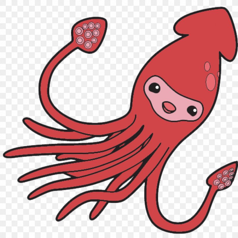 Clip Art Squid Openclipart Free Content Image, PNG, 1024x1024px, Squid ...