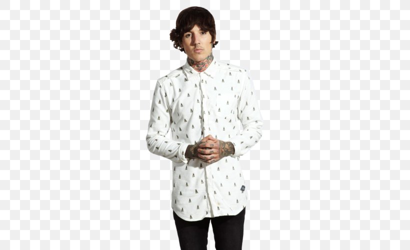 Oliver Sykes Bring Me The Horizon Blouse T-shirt Happy Song, PNG, 500x500px, Oliver Sykes, Blouse, Bring Me The Horizon, Button, Clothing Download Free
