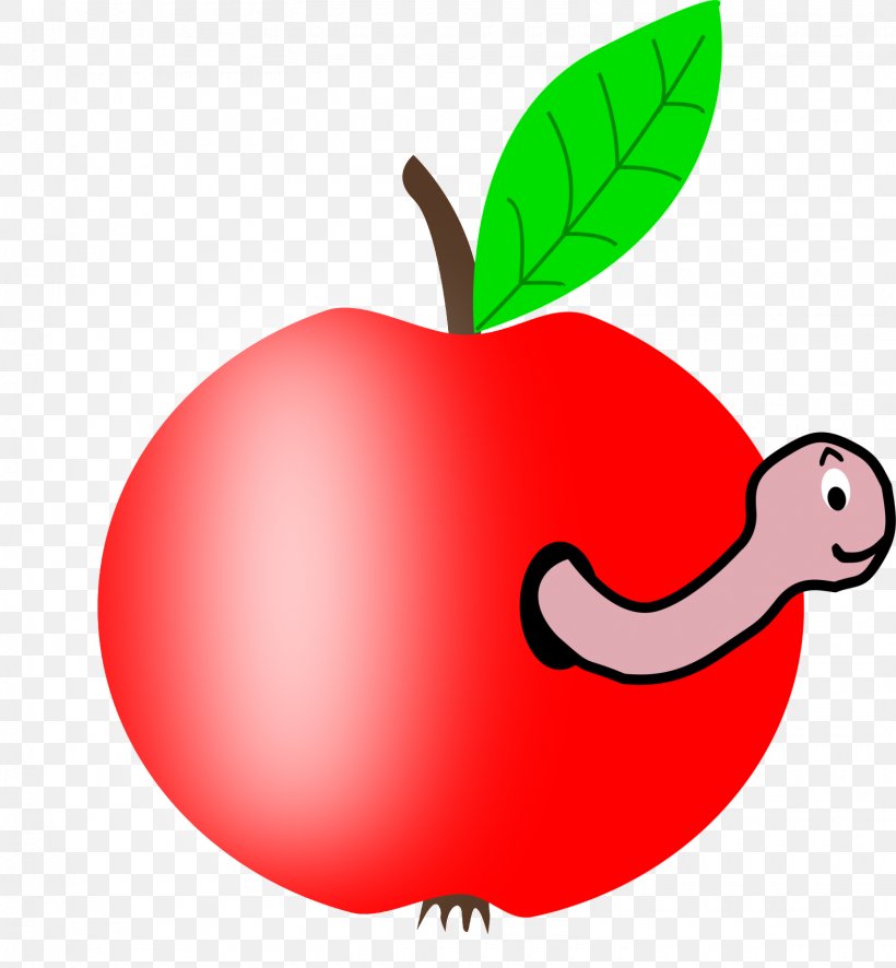Worm Apple Clip Art, PNG, 1560x1687px, Worm, Apple, Artwork, Food, Fruit Download Free
