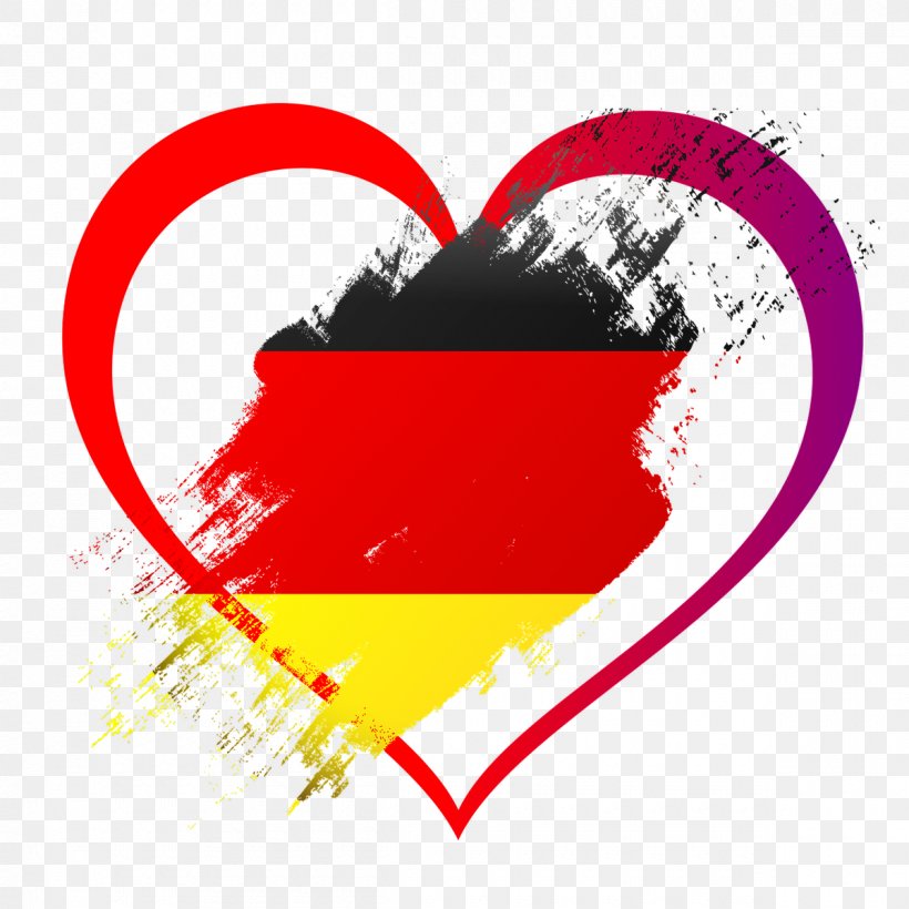 Flag Of Germany States Of Germany Image Love, PNG, 1200x1200px, Watercolor, Cartoon, Flower, Frame, Heart Download Free