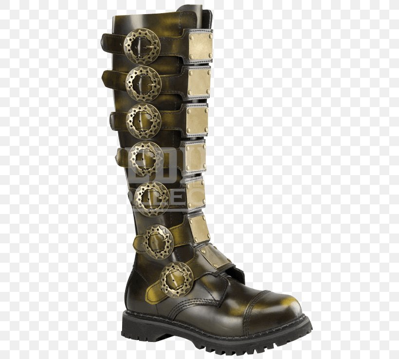 Knee-high Boot Steampunk Shoe Pleaser USA, Inc., PNG, 738x738px, Boot, Buckle, Fashion, Footwear, Goth Subculture Download Free