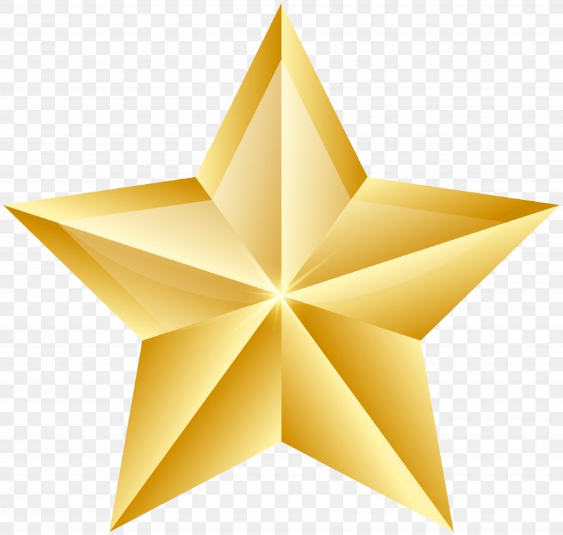 Star Clip Art Image, PNG, 8000x7609px, 3d Computer Graphics, Star, Computer Graphics, Gold, Product Design Download Free