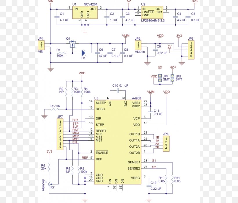 Stepper Motor Circuit Diagram Wiring Diagram, PNG, 700x700px, Stepper Motor, Arduino, Area, Circuit Design, Circuit Diagram Download Free