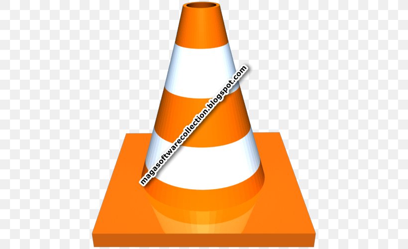 VLC Media Player Computer Software Free Software 64-bit Computing, PNG, 500x500px, 64bit Computing, Vlc Media Player, Android, Computer Software, Cone Download Free