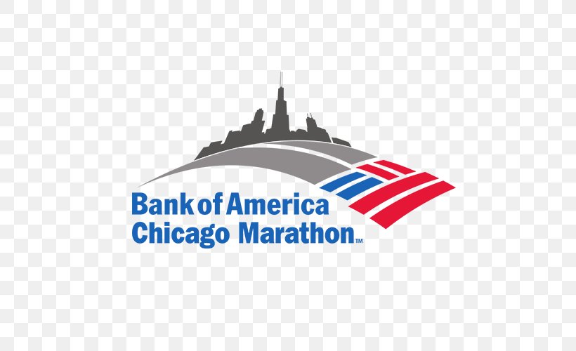 2018 Chicago Marathon 2017 Chicago Marathon Bank Of America, PNG, 500x500px, Chicago, Athlete, Bank Of America, Brand, Chicago Marathon Download Free