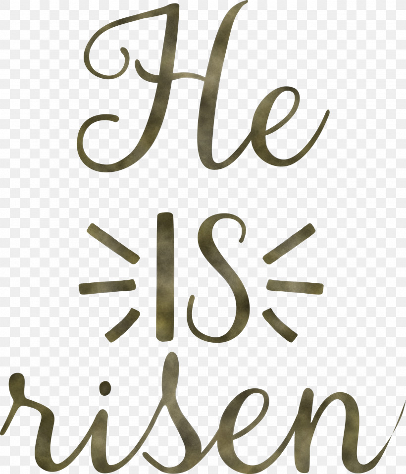 He Is Risen Jesus, PNG, 2568x3000px, He Is Risen, Calligraphy, Jesus, Line, Text Download Free