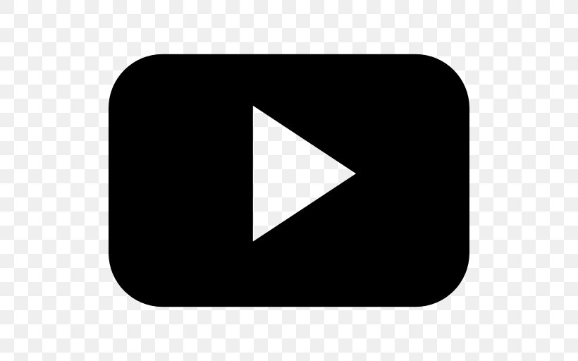 Youtube Play Logo Png 512x512px Youtube Black Blackandwhite Logo Rectangle Download Free