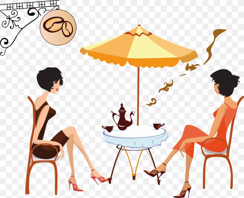 Cafe Coffee Restaurant, PNG, 1280x1041px, Cafe, Area, Cartoon, Chair, Coffee Download Free