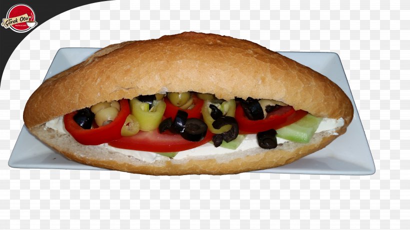 Pan Bagnat Hamburger Bánh Mì Breakfast Sandwich Chicago-style Hot Dog, PNG, 5312x2988px, Pan Bagnat, American Food, Bocadillo, Breakfast, Breakfast Sandwich Download Free
