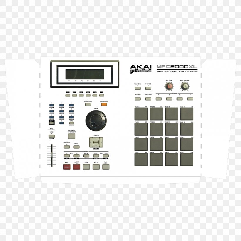 Akai MPC 2000 Electronic Musical Instruments Yamaha RM1x, PNG, 900x900px, Akai Mpc 2000, Akai, Akai Mpc, Company, Computer Software Download Free