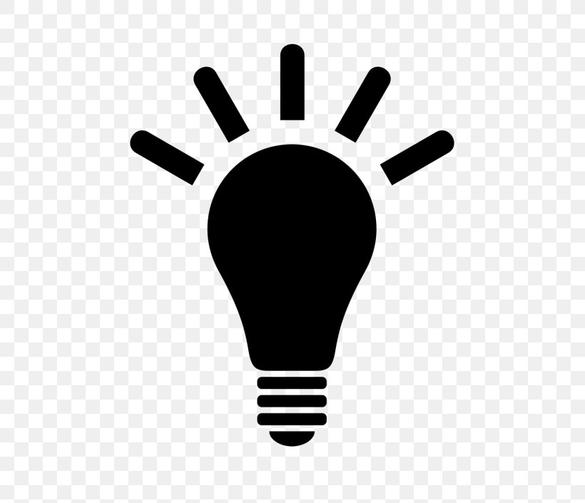 Incandescent Light Bulb Lamp, PNG, 705x705px, Light, Black And White, Electric Current, Electricity, Finger Download Free