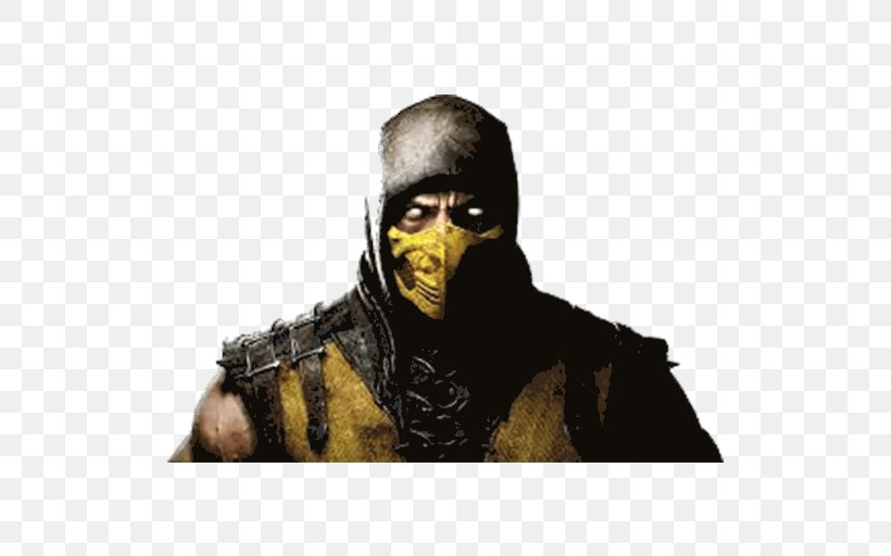 Mortal Kombat X Scorpion Sub-Zero Raiden, PNG, 512x512px, Mortal Kombat X, Facial Hair, Fatality, Johnny Cage, Kitana Download Free