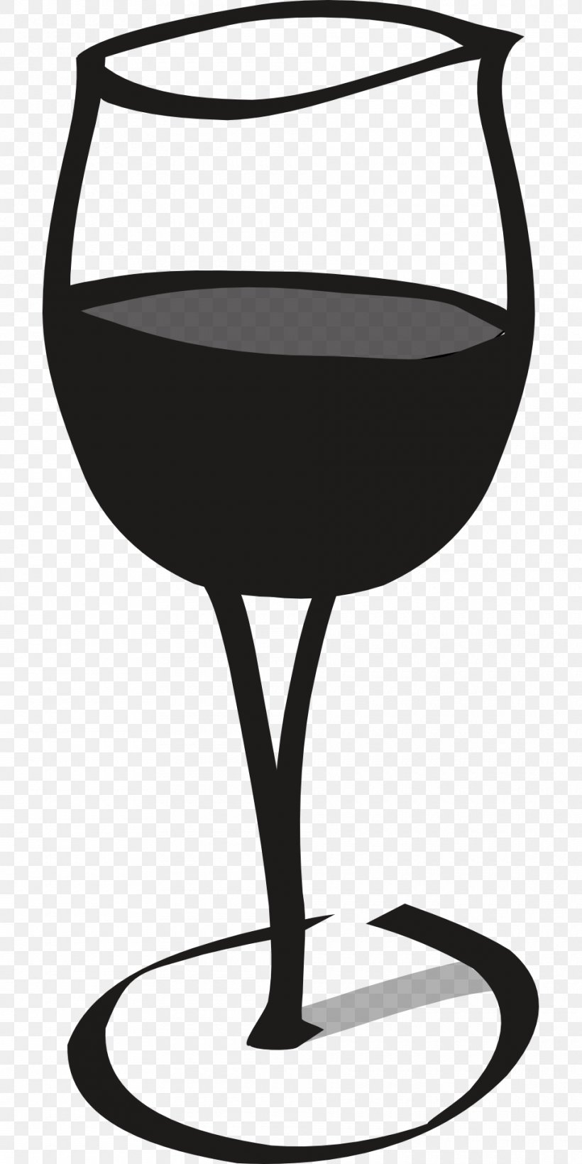 Wine Glass White Wine Clip Art, PNG, 960x1920px, Wine, Black And White, Bottle, Champagne Glass, Champagne Stemware Download Free
