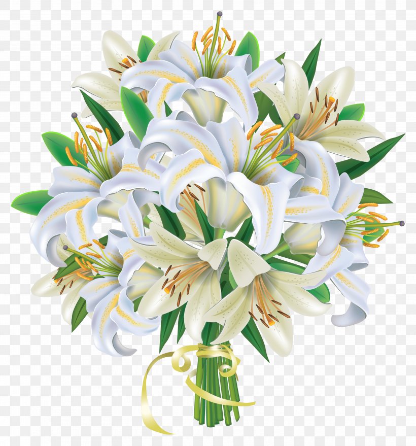 Flower Bouquet Lilium Clip Art, PNG, 3730x4000px, Flower Bouquet, Artificial Flower, Arumlily, Color, Cut Flowers Download Free