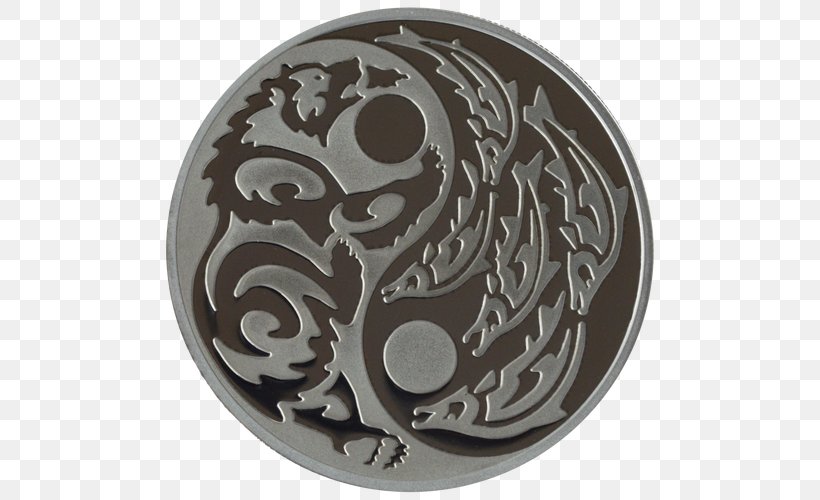 Silver Coin Chinese Silver Panda Rhodium, PNG, 500x500px, Silver Coin, American Silver Eagle, Bitcoin, Chinese Silver Panda, Coin Download Free