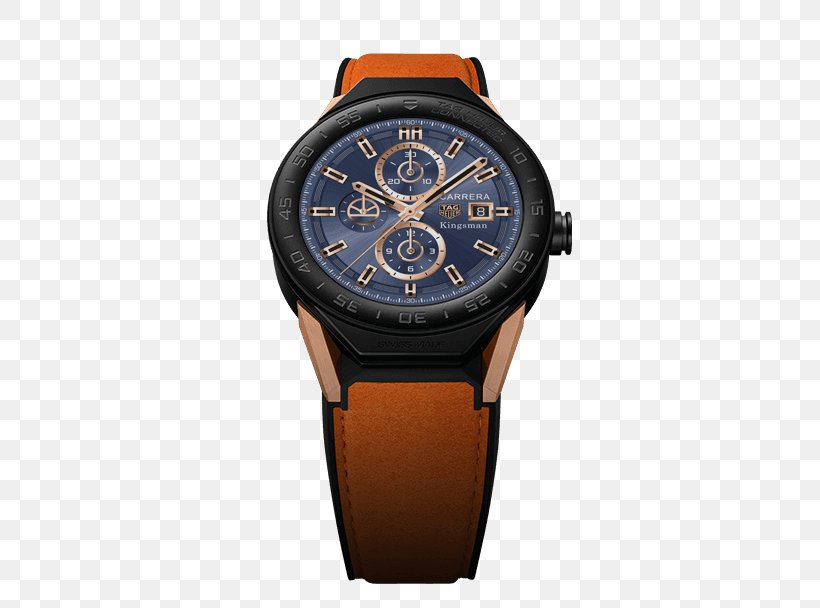 TAG Heuer Connected Kingsman Smartwatch, PNG, 456x608px, Watercolor, Cartoon, Flower, Frame, Heart Download Free
