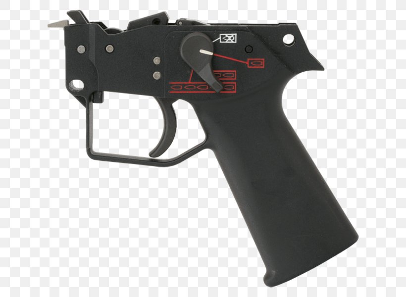 Trigger Heckler & Koch G36 Firearm Ranged Weapon Gun, PNG, 668x600px, Watercolor, Cartoon, Flower, Frame, Heart Download Free