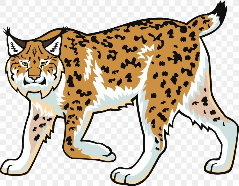 Eurasian Lynx Bobcat Wildcat Felidae Clip Art, PNG, 7588x5923px, Eurasian Lynx, Animal Figure, Big Cats, Bobcat, Bobcat Company Download Free