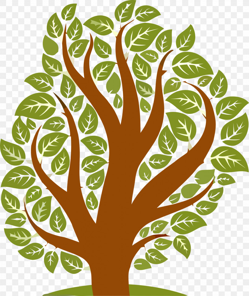 Green Leaf Tree Plant Woody Plant, PNG, 2523x3000px, Tu Bishvat Tree, Abstract Tree, Cartoon Tree, Grass, Green Download Free