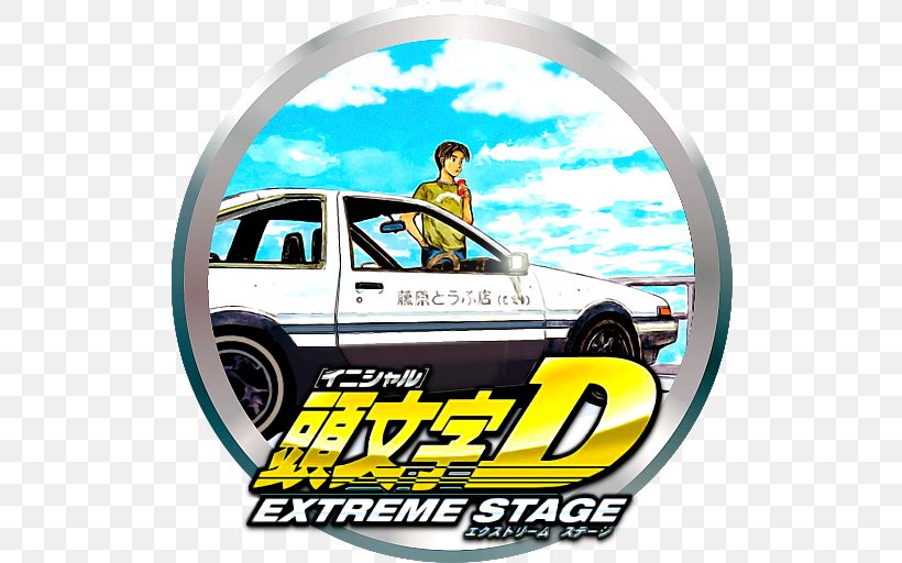 Initial D Extreme Stage YouTube Video Games Wangan Midnight, PNG, 512x512px, Initial D Extreme Stage, Automotive Design, Automotive Exterior, Brand, Film Download Free