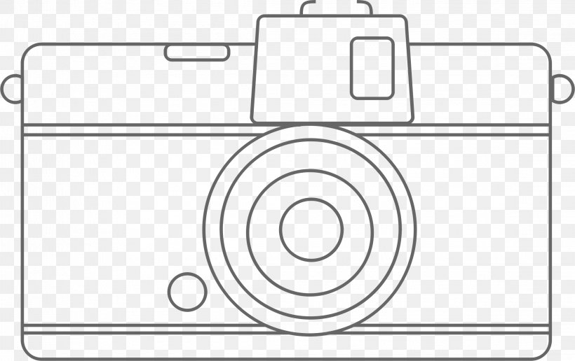 Line Art Point-and-shoot Camera Clip Art, PNG, 2295x1446px, Line Art, Area, Black And White, Brand, Camera Download Free