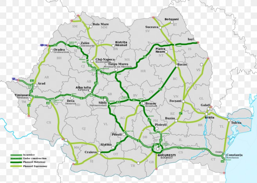 Rețeaua Rutieră Din România Bundesautobahn 3 A1 Motorway Controlled-access Highway Highways In Romania, PNG, 1024x731px, Bundesautobahn 3, A1 Motorway, A3 Motorway, Area, Bundesautobahn 1 Download Free