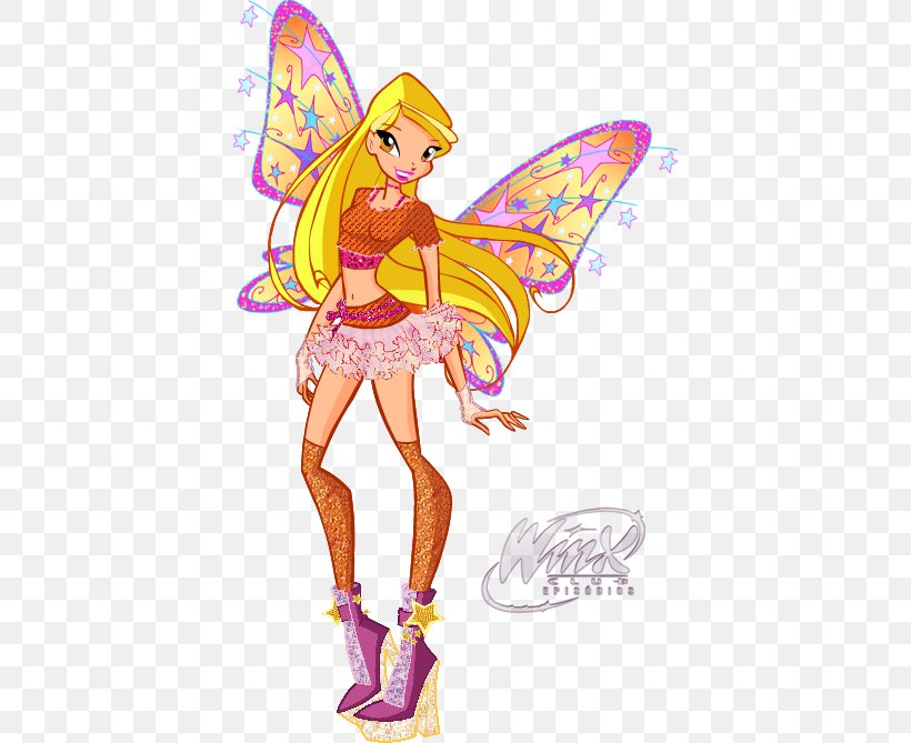 Stella Winx Club: Believix In You Bloom Winx Club, PNG, 400x669px, Watercolor, Cartoon, Flower, Frame, Heart Download Free