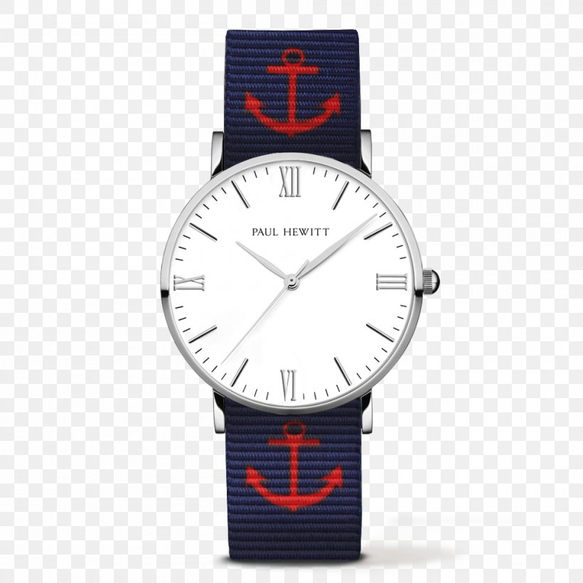 Watch Paul Hewitt Sailor Line Bracelet Burberry BU7817 Daniel Wellington, PNG, 1000x1000px, Watch, Blue, Bracelet, Brand, Burberry Bu7817 Download Free