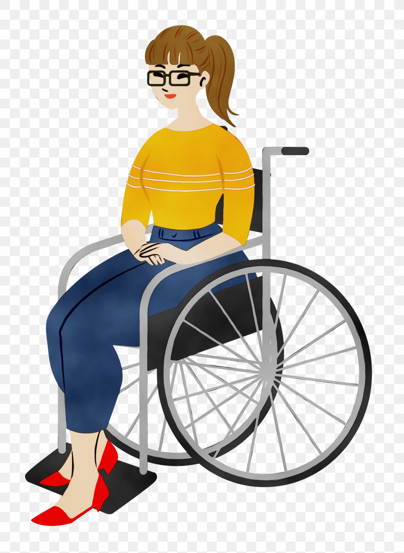 Wheelchair Chair Sitting Cartoon, PNG, 1824x2500px, Sitting, Behavior, Cartoon, Chair, Meter Download Free