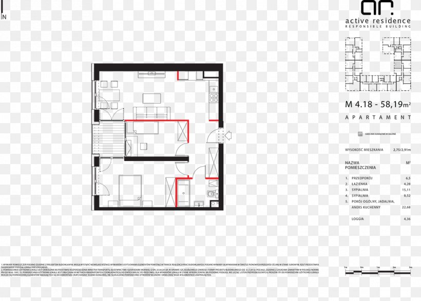 Active Residence Company O.o. Limited Partnership Stanisława Leszczyńskiego Floor Plan, PNG, 1140x817px, Floor Plan, Apartment, Area, Brand, Computer Font Download Free