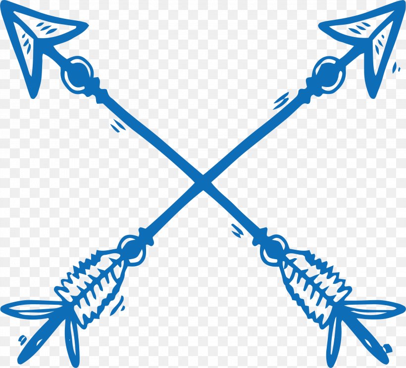Bow And Arrow Bow And Arrow, PNG, 2710x2460px, Bow And Arrow, Arc, Area, Blue, Bow Download Free