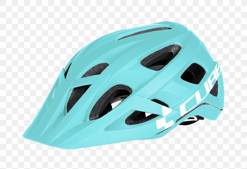 Bicycle Helmets Cube Bikes Cycling, PNG, 1000x688px, Bicycle Helmets, Aqua, Bicycle, Bicycle Clothing, Bicycle Helmet Download Free