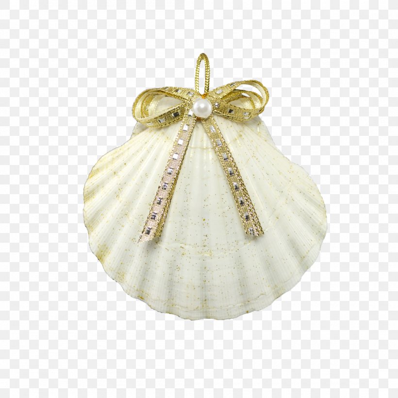 Christmas Ornament Jewellery The Scallop Christmas Christmas Day Holiday, PNG, 1100x1100px, Christmas Ornament, Beige, Christmas Day, Holiday, Jewellery Download Free