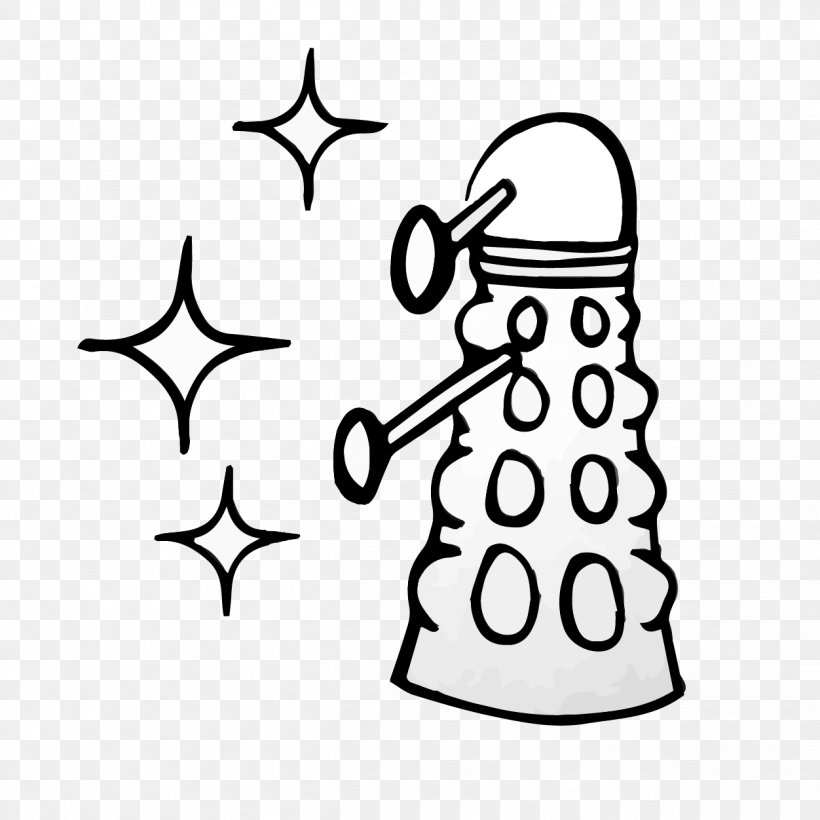 Clip Art Dalek Image Drawing Illustration, PNG, 1252x1252px, Dalek, Art, Blackandwhite, Cartoon, Coloring Book Download Free