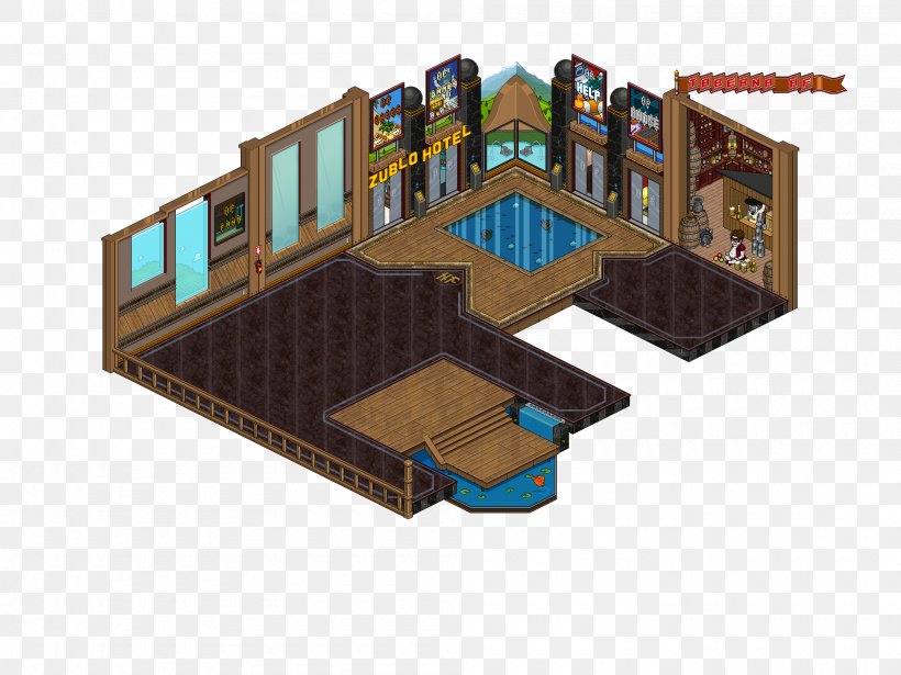 Habbostream Sulake Game Social Network, PNG, 2000x1500px, Habbo, Anonymous, Computer, Game, Hall Download Free