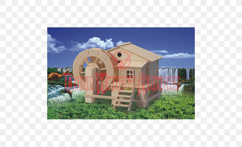 Jigsaw Puzzles Puzz 3D Watermill Manufacturing Machine, PNG, 500x500px, Jigsaw Puzzles, Building, Facade, Home, House Download Free