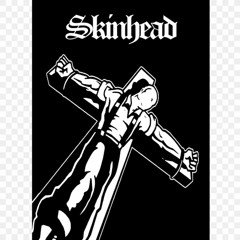 Trojan Skinhead Oi! Rude Boy Symbol, PNG, 1000x1000px, Skinhead, Antifascism, Arm, Black, Black And White Download Free