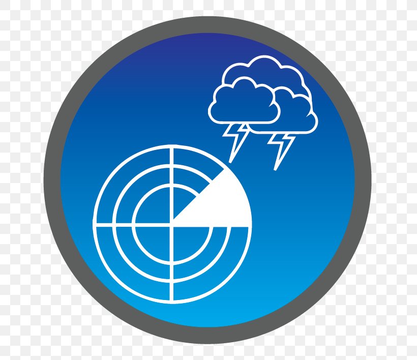 Weather Radar Logo Weather Warning, PNG, 708x708px, Weather Radar, Area, Area Forecast, Blue, Doppler Radar Download Free